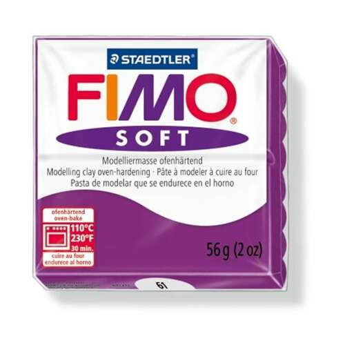 FIMO Soft polymer clay, 56g, purple