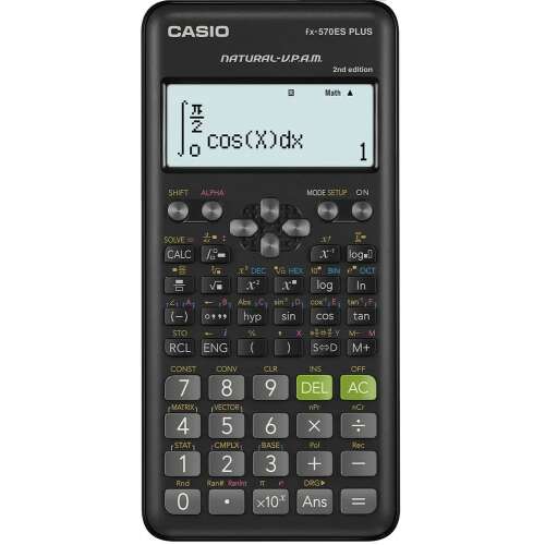 Calculator CASIO, științific, 417 funcții, CASIO "FX-570ES Plus 2E"