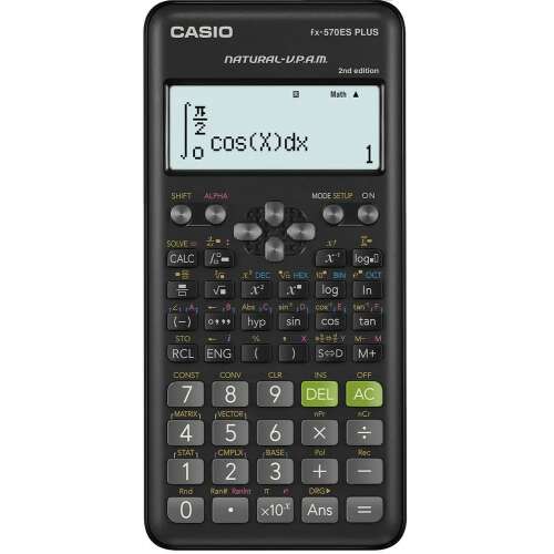 CASIO FX-570ES PLUS wissenschaftlicher Taschenrechner mit 417 Funktionen