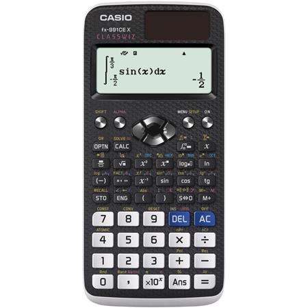 Calculator CASIO, științific, 668 de funcții, CASIO FX-991 CE X