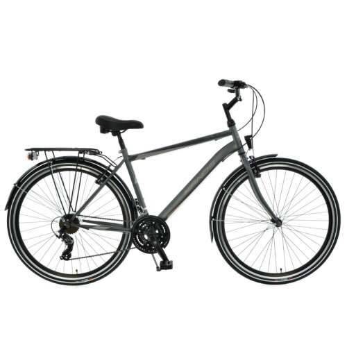 KANDS GALILEO SHS M 19" Trekking Kerékpár, Grafit-piros - Férfi kerékpár