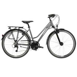 Kross Trans 4.0 D 28 S női hibrid kerékpár, szürke - Kross