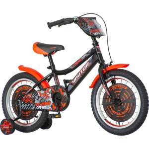 Gyerek kerékpár VENERA XTREME 16" Feket-piros színű  160067 87791226 Gyerek kerékpárok
