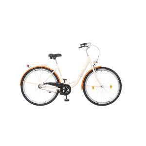 Kerékpár Neuzer Balaton 28 1S női krém/narancs 78301004 