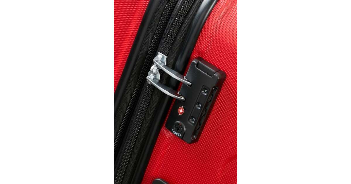 American Tourister Tracklite Spinner dehnbarer Hartschalenkoffer groB 78cm rot 88752 0501 Pepita