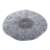 Gray foot massage mat with suction cups for shower or bath