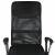 Close-up of Malatec Premium mesh office chair backrest