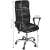 Dimensions of the black mesh office chair