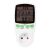 Power Meter Socket with LCD Display showing energy consumption