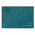 Green self-healing cutting mat, A5 size, with grid lines and angle guides