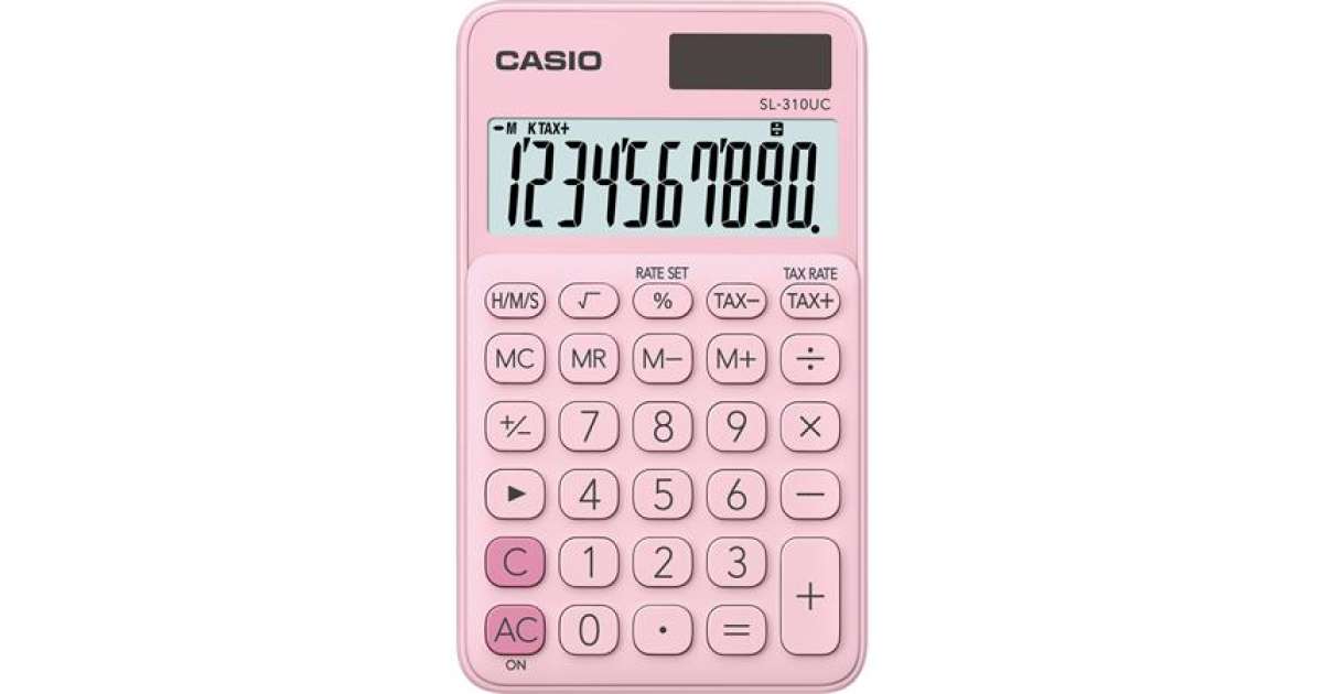 Casio pocket outlet calculator