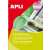 APLI Transparenzfolien, A4, hochresistenter Polyesterfilm, 100 Blatt