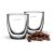 Lamart Double Walled Espresso Glasses with Coffee Beans