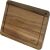 Angled view of Lamart LT2145 acacia wood cutting board