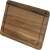 Lamart acacia wood cutting board, 28x20 cm, angled view