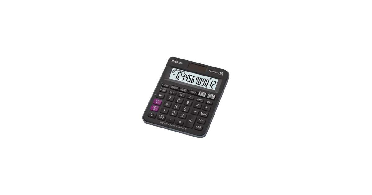 Casio calculator mj online 120