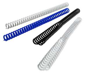 GBC Spiral, plastic, 16 mm, 145 de coli, GBC "ClickBind", alb 31556137 Legături termice, legături de cărți, legături spiralate