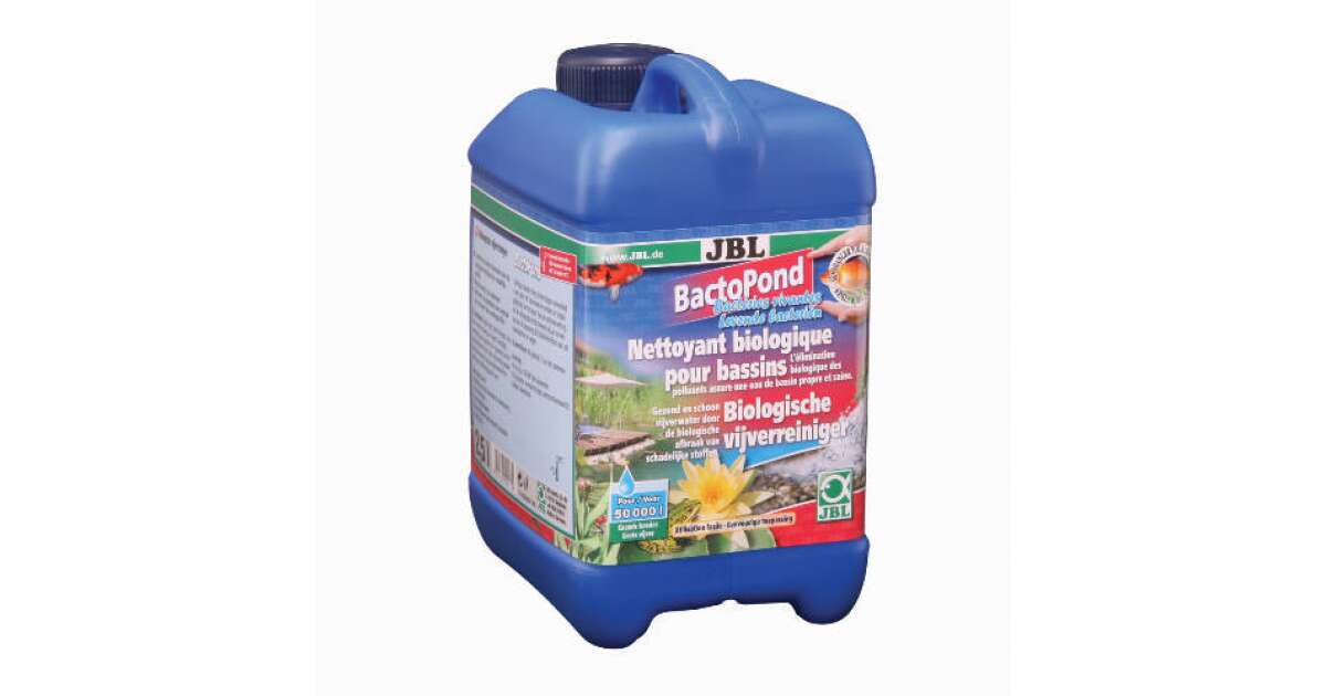 JBL BactoPond - vízkezelőszer élő (2,5liter) | Pepita.hu