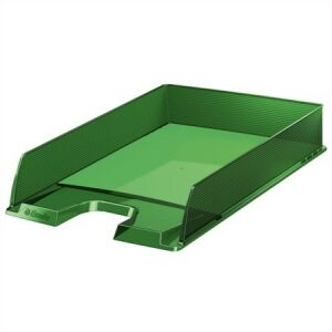 ESSELTE Filing tray, plastic, ESSELTE "Europost", translucent green 138372074 - Desktop Organizer