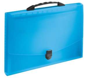 ESSELTE Vivida A4 blue expanding file folder with 12 pockets - Accordion folder