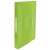 Esselte Vivida green A4 folder with elastic closure, side view