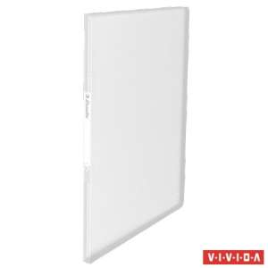 Esselte Vivida A4 Presentation Folder with 20 Pockets, White - Presentation folder