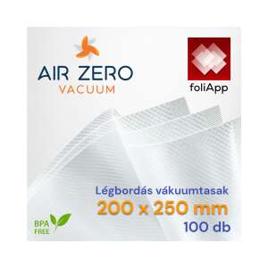 AirZero légbordás vákuumtasak, 200 x 250 mm, 100 db 58332304 