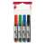 ICO Permanent 11 XXL 4-pack assorted color markers