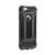 Side view of black Armor case for iPhone 7 and 8, shockproof, protective, durable