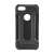 Front view of black Armor case for iPhone 7 and 8, shockproof, protective, durable