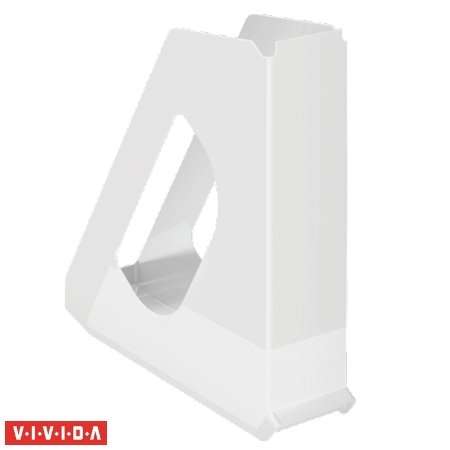 ESSELTE Europost Vivida white magazine file, 68 mm spine