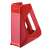 Esselte Europost Vivida red plastic magazine file