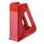 Esselte Europost Vivida red plastic magazine file
