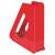 Esselte Europost Vivida red plastic magazine file