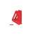 Esselte Europost Vivida red plastic magazine file