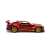 Jada Toys 1:32 scale diecast Iron Man 2016 Chevy Camaro SS in red and gold, side view