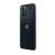 Motorola Moto G53 5G blue smartphone angled back view