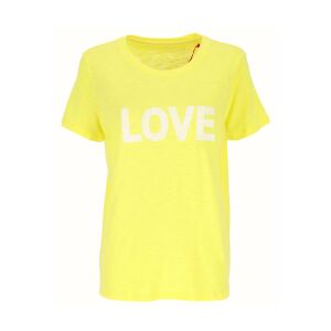 Tricou pentru femei s. Oliver Love în galben lămâie – 34 130284930 - Îmbrăcăminte pentru femei