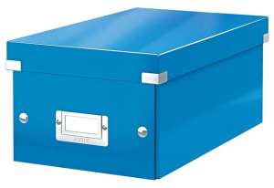 Leitz Click & Store blaue DVD Aufbewahrungsbox - Lagerung & Organisation