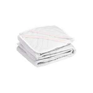Komfort microfiber mattress protector, 90x200 cm, white, folded - Somnart Mattress Protector