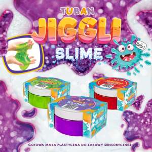 Tuban Jiggly Slime asortiment, slime pentru joc senzorial - Jocuri si jucarii creative