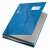 LEITZ Design blue A4 signature book with 18 sections