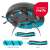 Concept VR3120 robot vacuum cleaner, different brushes for different surfaces