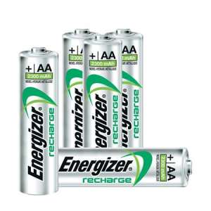 Energizer Recharge AA batteries, 4 pack, 2300 mAh, pre-charged - Battery