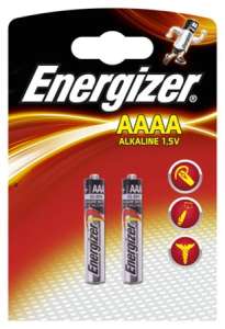 Energizer AAAA Alkaline Batteries, 2 Pack - Battery