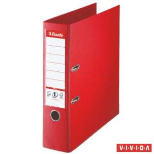 Esselte Standard Plus Vivida piros A4 gyűrűs mapp 80 mm-es gerinccel - Esselte Gyűrűs mappa