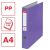 Esselte Economy Purple Ring Binder with PP cover and A4 capacity