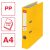 Esselte Economy Yellow A4 Ring Binder, 50mm spine
