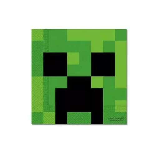 Mojang Minecraft szalvéta 16 db-os 33x33 cm