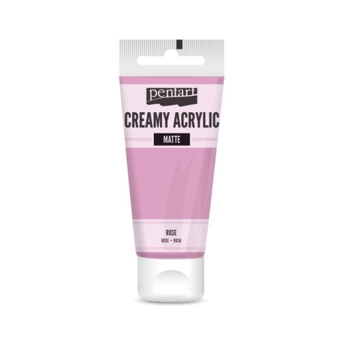 Pentart krémes akrilfesték, matt 60ml - Fehér 29700 137250657